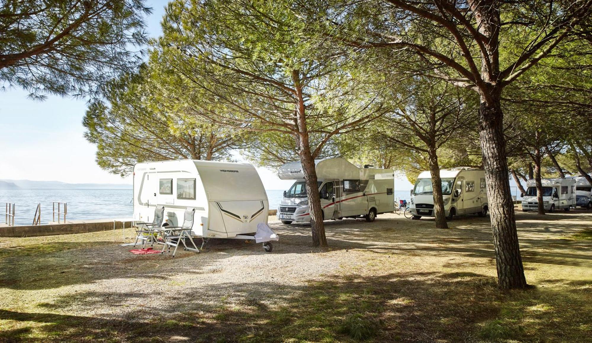 Camping Adria Ankaran - Pitches Bagian luar foto