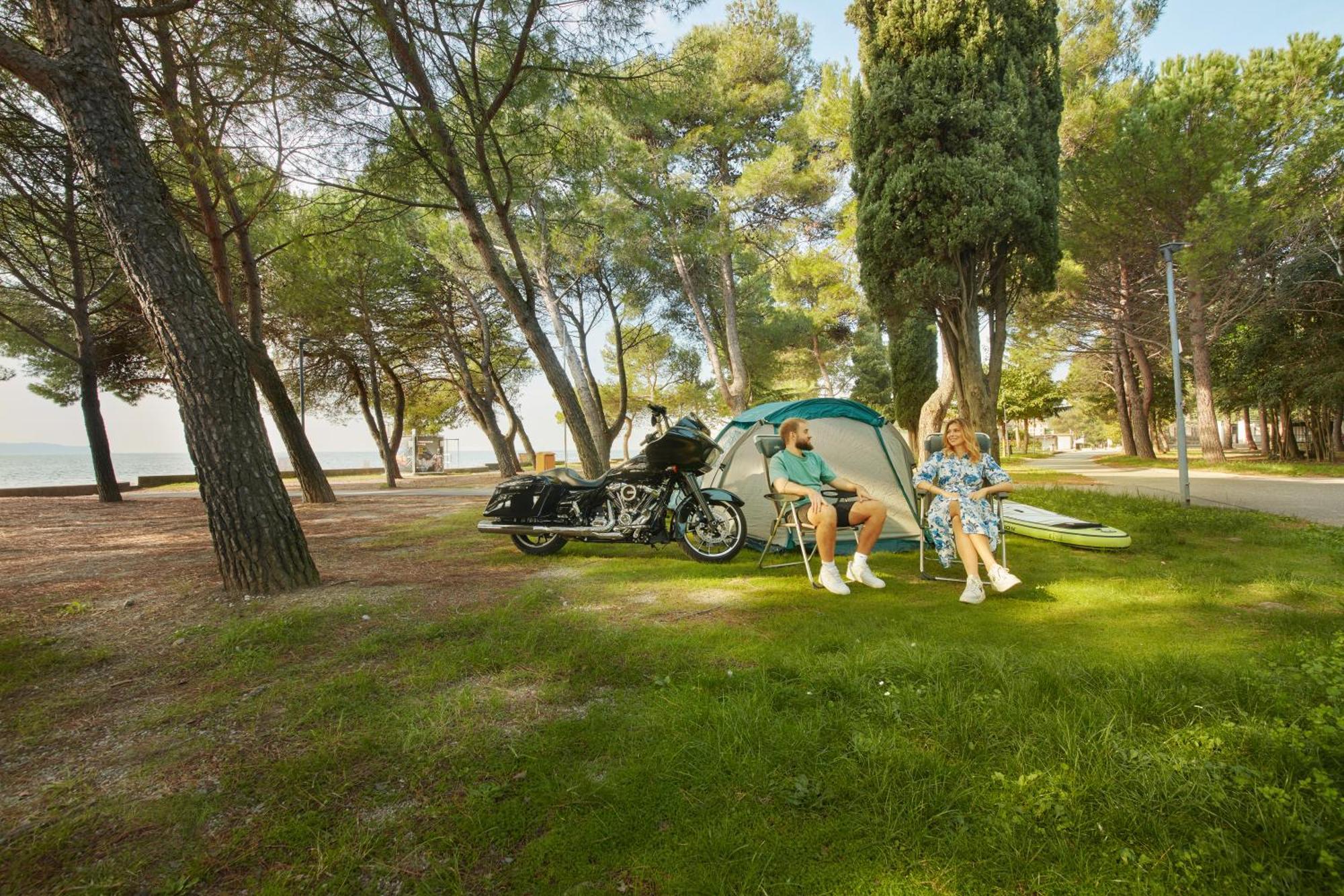 Camping Adria Ankaran - Pitches Bagian luar foto